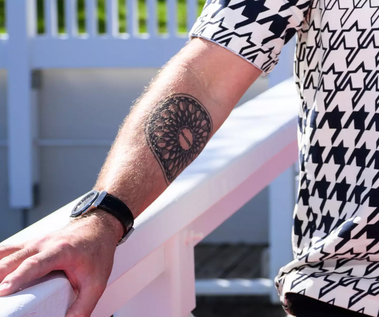 Ant's new tattoo.