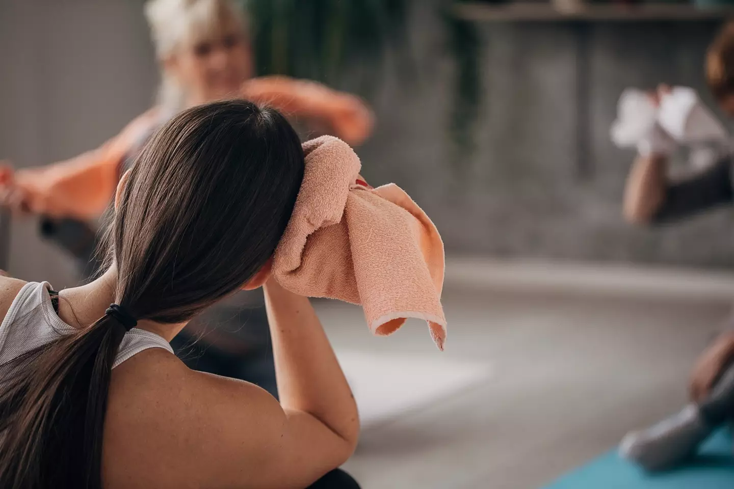 Hot yoga is beneficial, but can make you feel dehydrated (Getty Stock Photo)