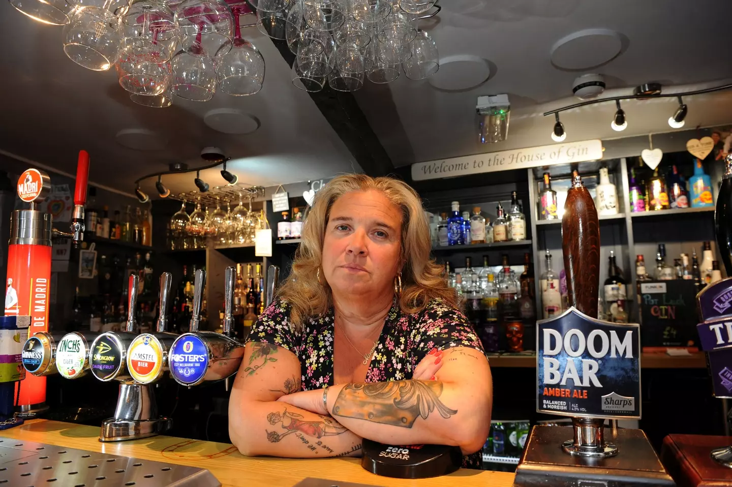 Landlady Miranda Richardson is having to close her pub due to skyrocketing energy prices.
