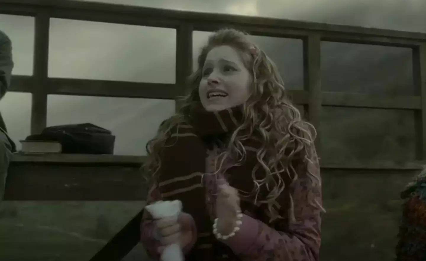 The actor played the girlfriend of Ron Weasley (Rupert Grint) in the films (Warner Bros.)