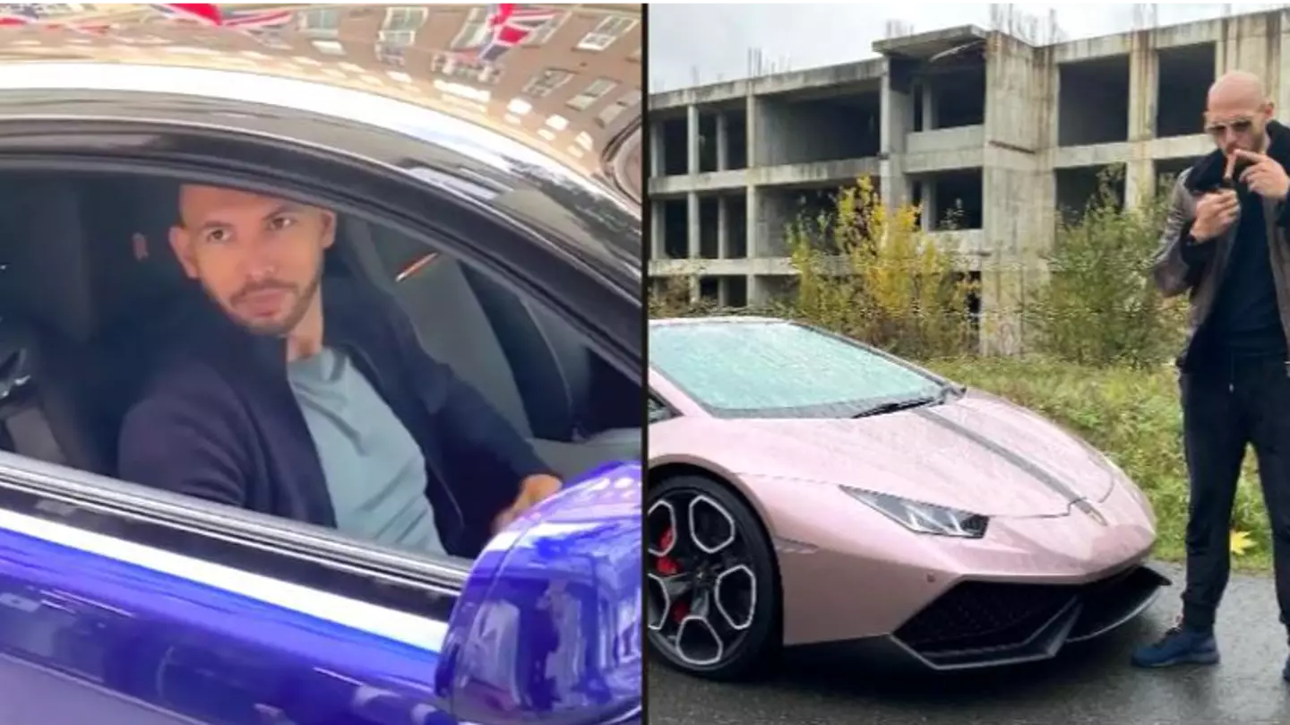 Andrew Tate has 11 luxury cars seized by Romanian police after arrest