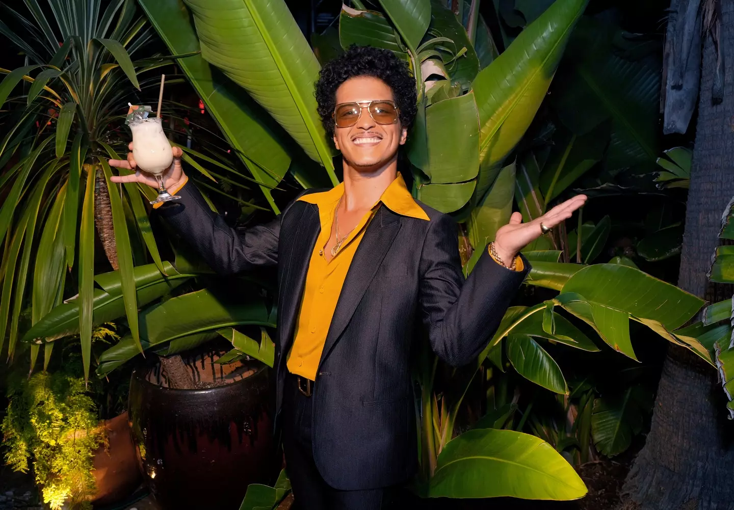 A company has sued Cyrus claiming that she copied the Bruno Mars song 'When I Was Your Man', which she 'categorically' denies. Mars himself has not sued. (Kevin Mazur/Getty Images for SelvaRey)