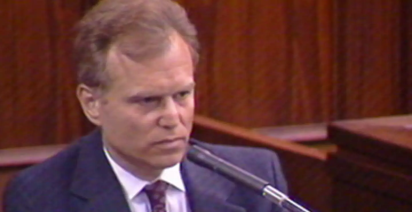 Dr Oziel was a key witness for the prosecution (CourtTV)