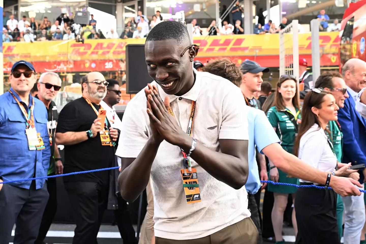 Khaby Lame is the world's biggest TikTok star, and someone's banking on him being even bigger (Mark Sutton - Formula 1/Formula 1 via Getty Images)