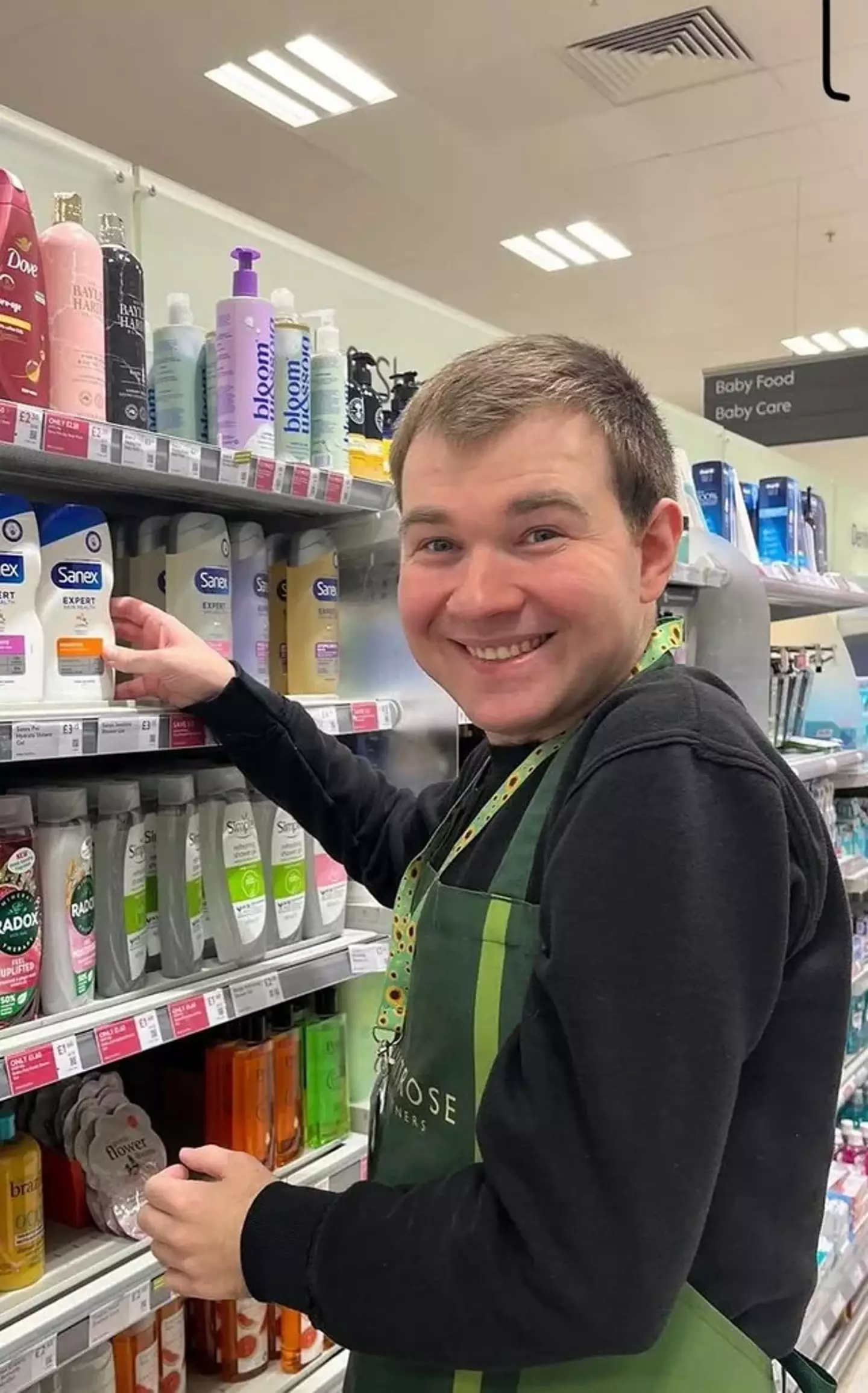 Tom Boyd worked at the Waitrose store from 2021 (Family Handout)