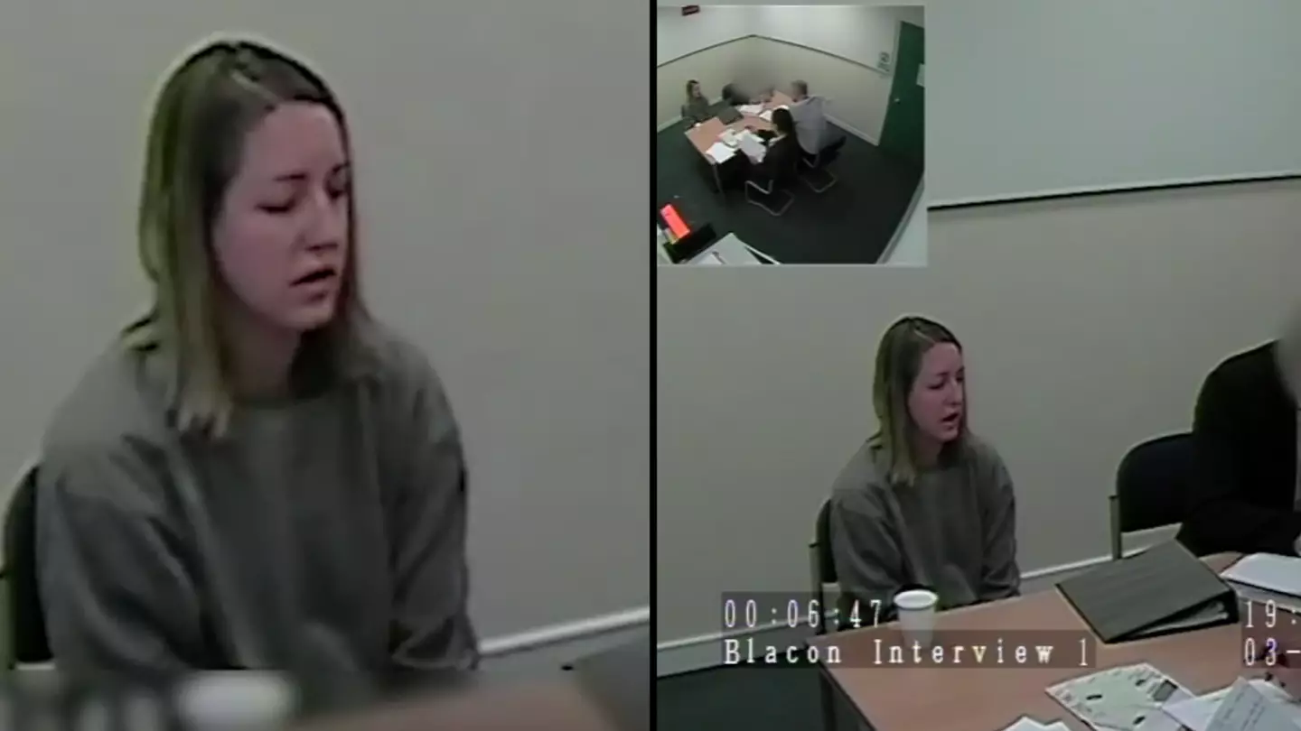 Sickening moment Lucy Letby lies to cops over hospital death rates in police interview