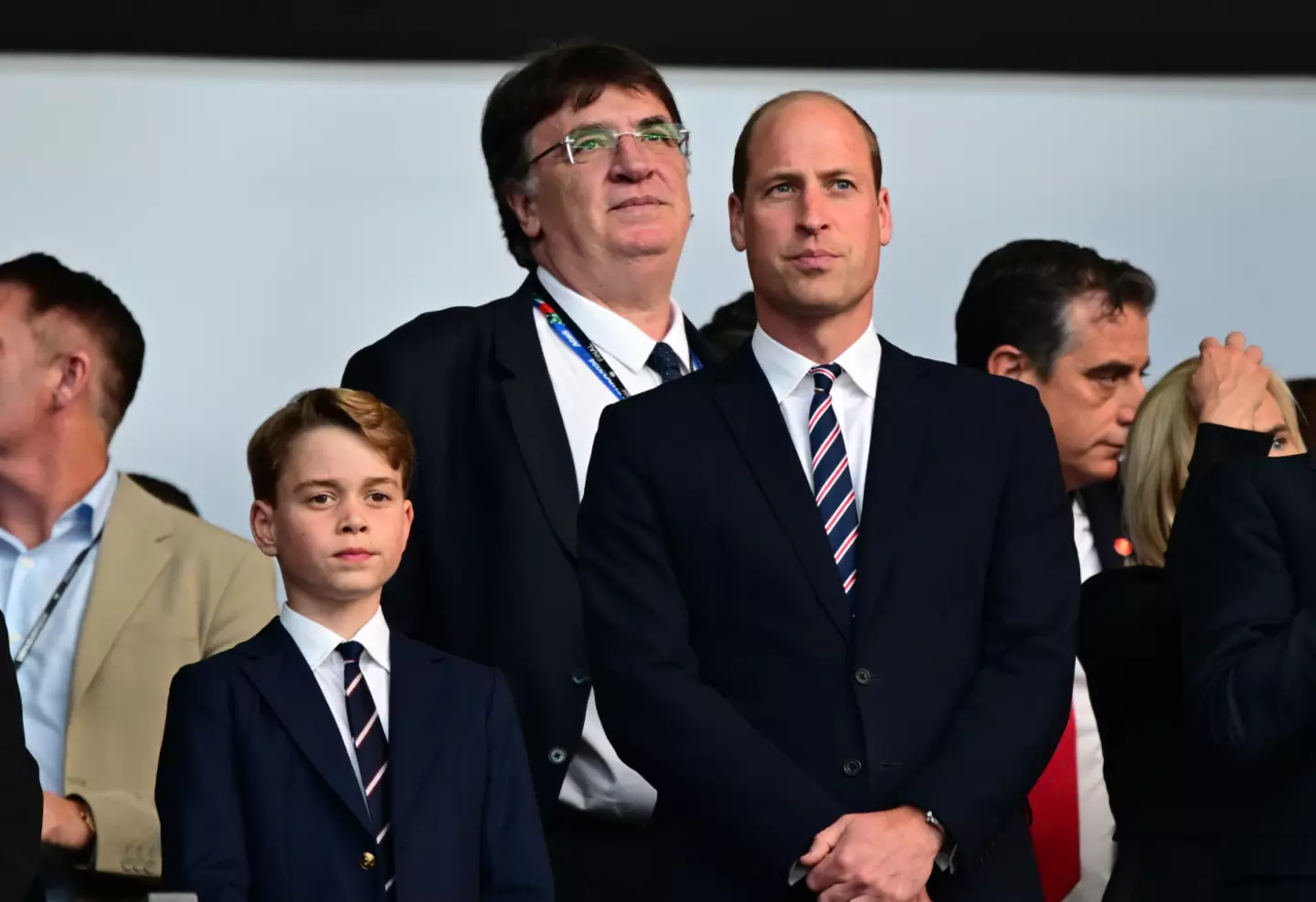 Enjoy the hairline while you've still got one, kiddo. (Oguz Yeter/Anadolu via Getty Images)