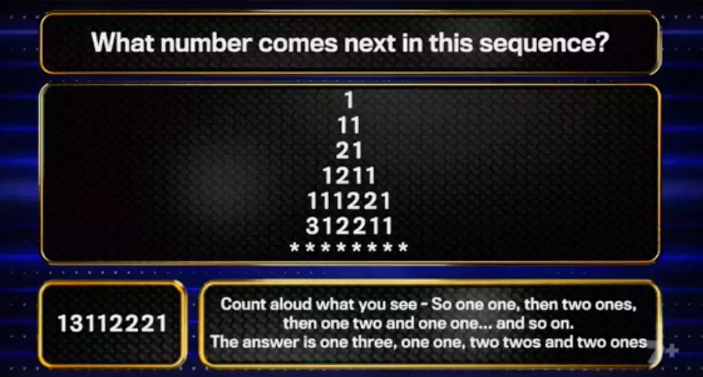 Here's your answer, does it make sense to you? (Channel 7)