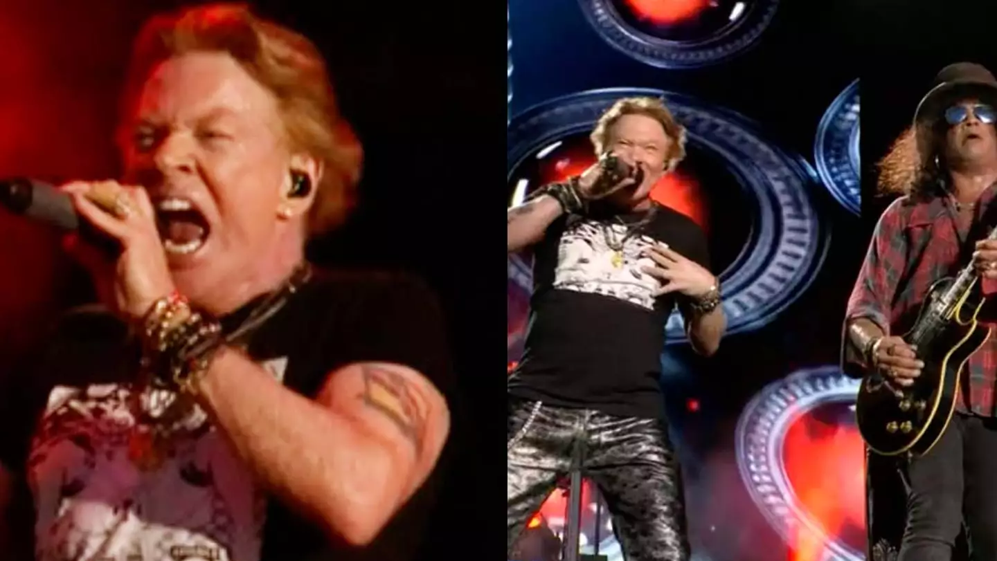Glastonbury viewers think Axl Rose sounds like 'dad at karaoke' during Guns N' Roses performance