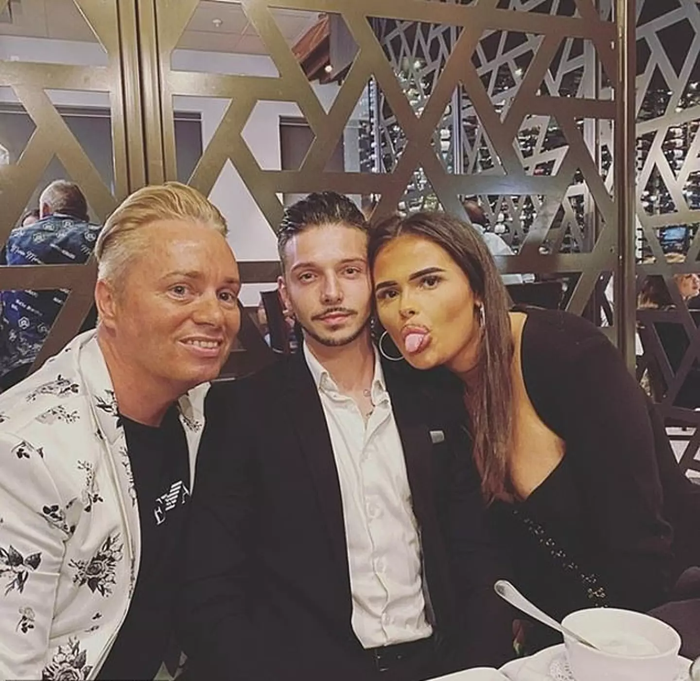 Saffron has revealed the 'truth' behind the relationship dynamic (Instagram/@donbarrie1)