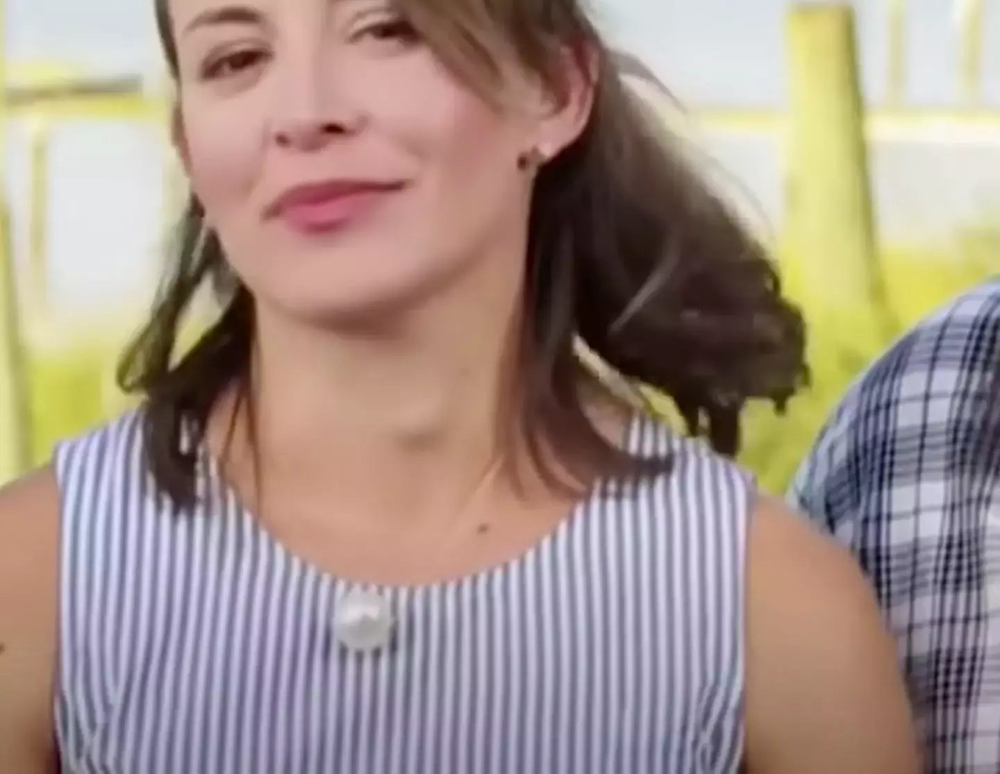 Dr Voight spotted a sinister looking lump in Nicole McGuiness' neck (HGTV)