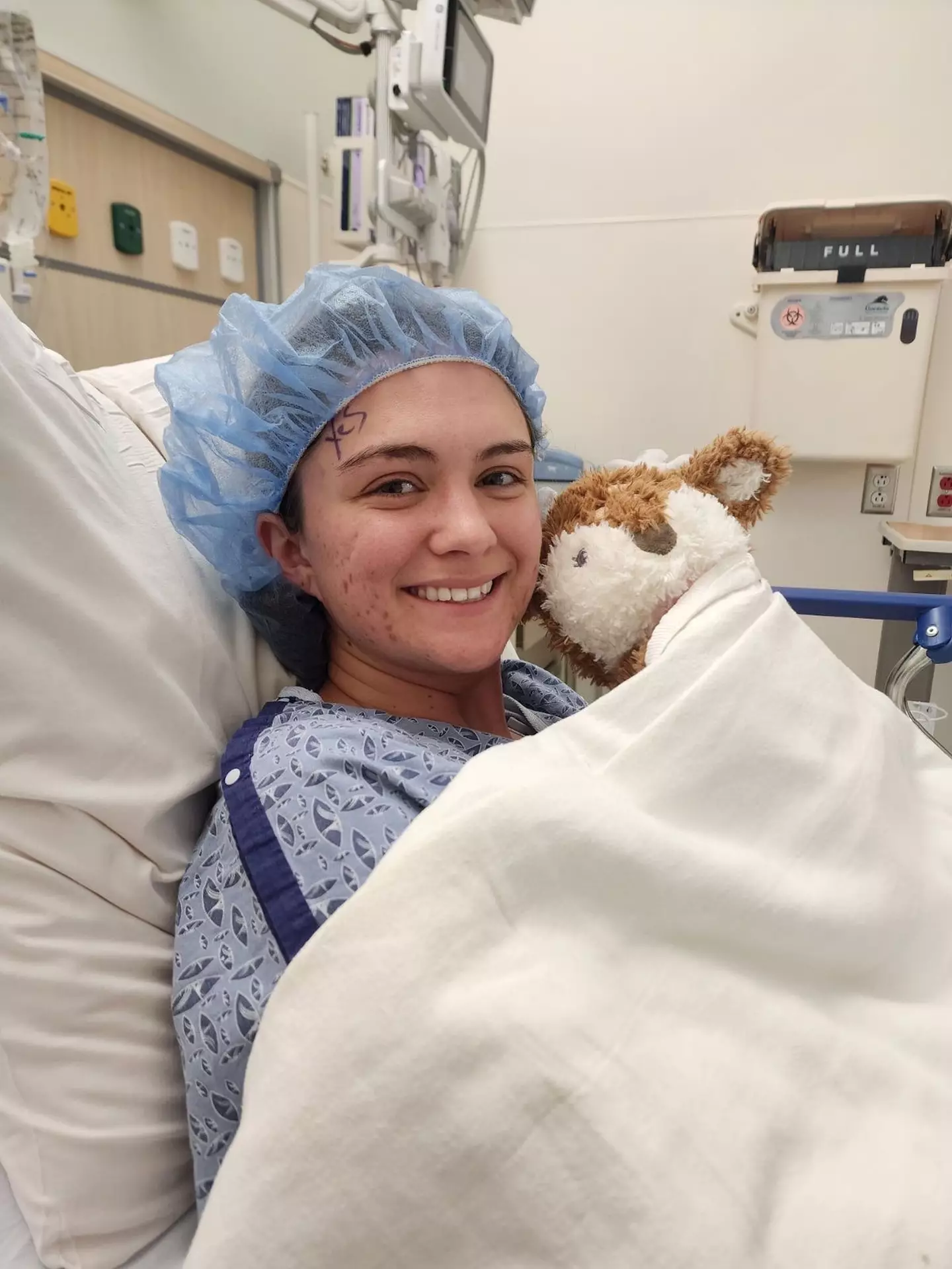 Allison Pickard had to undergo surgery, chemotherapy and radiation therapy to treat her brain tumor (Kennedy News and Media)