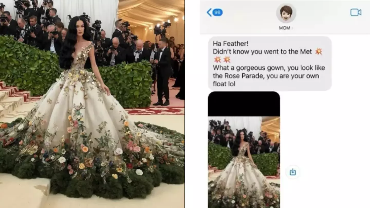 Katy Perry's own mum fell for AI generated pictures of her at the Met Gala despite not attending