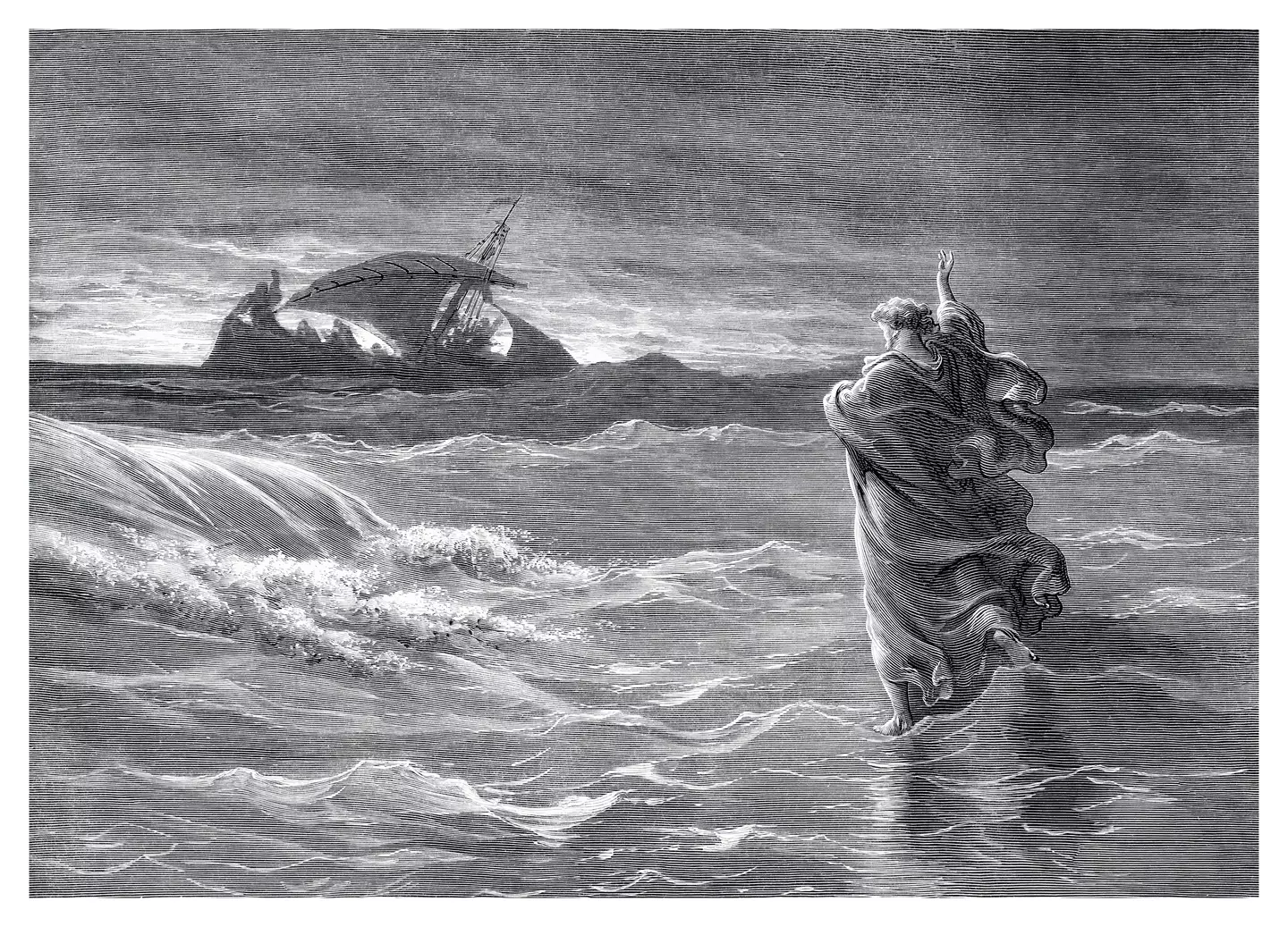 The vessel is said to be linked to the Biblical story of Jesus walking on water (Getty Stock Image)