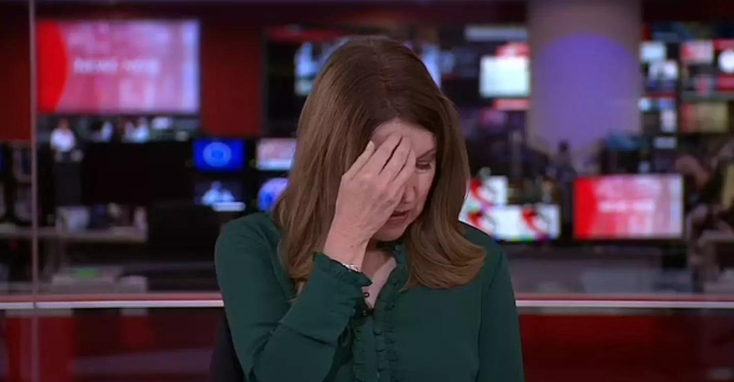 Viewers enjoyed another hilarious BBC News blooper on social media (BBC)