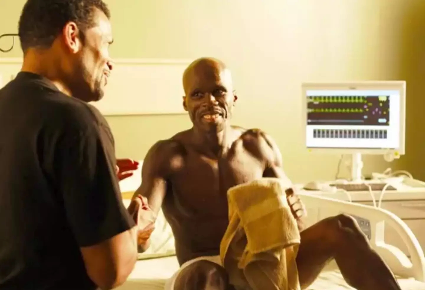 The rapper lost 54 lbs in nine weeks in aid of a movie role (Image Entertainment)