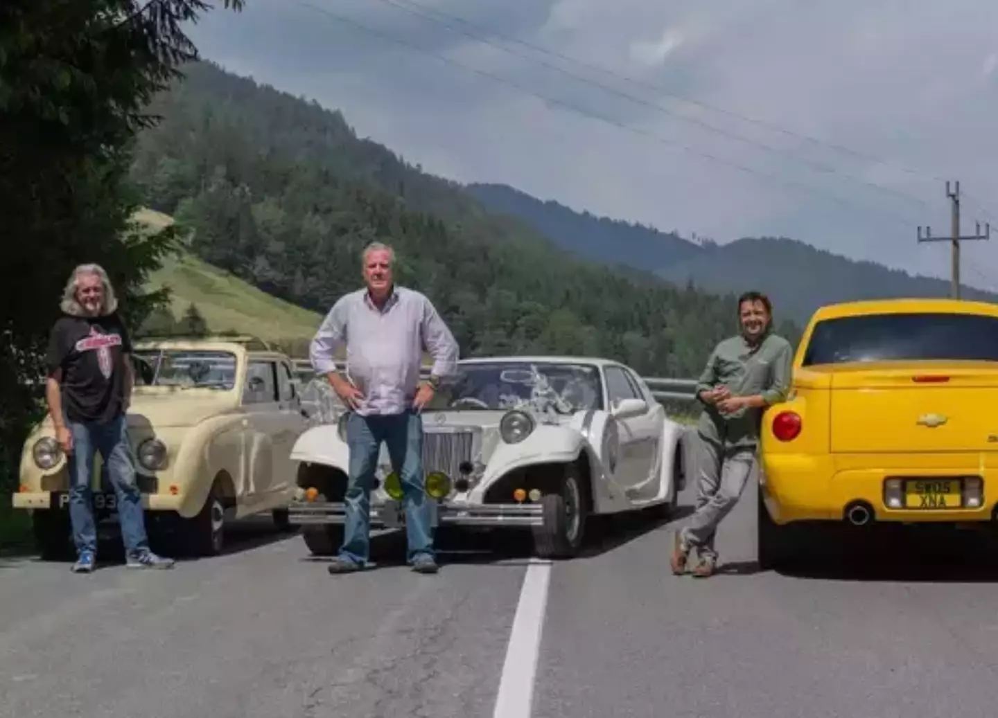James May, Jeremy Clarkson and Richard Hammond had a joke planned in case one of them died during filming.