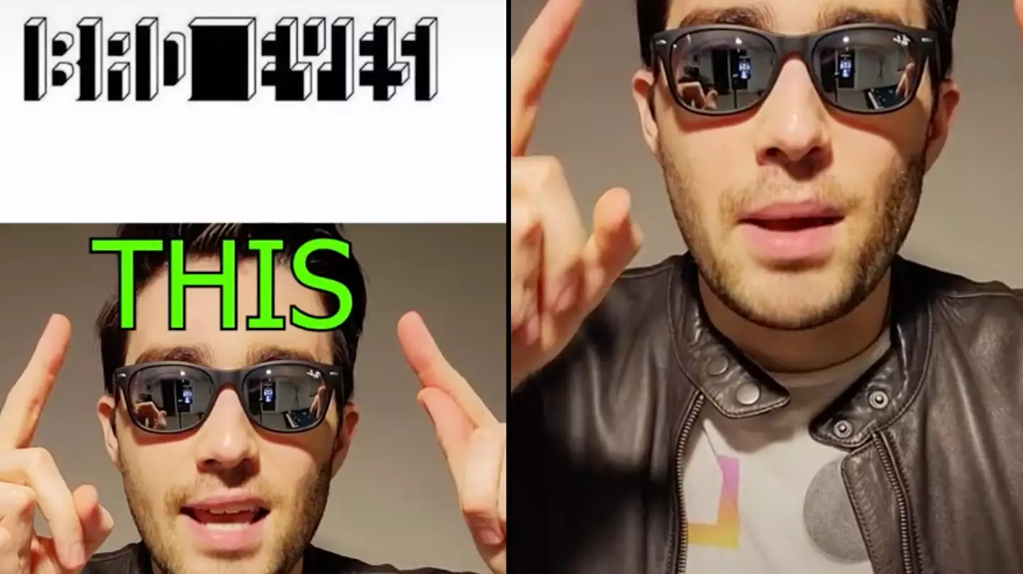 Man Shares Optical Illusion That 'Only 1% Of People' Can Read