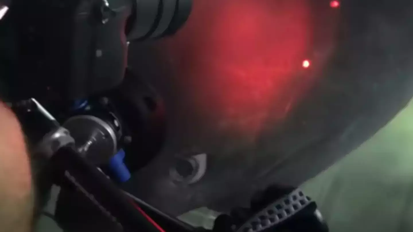 Sub on ocean floor comes into contact with deep-sea monster that predates dinosaurs in chilling footage