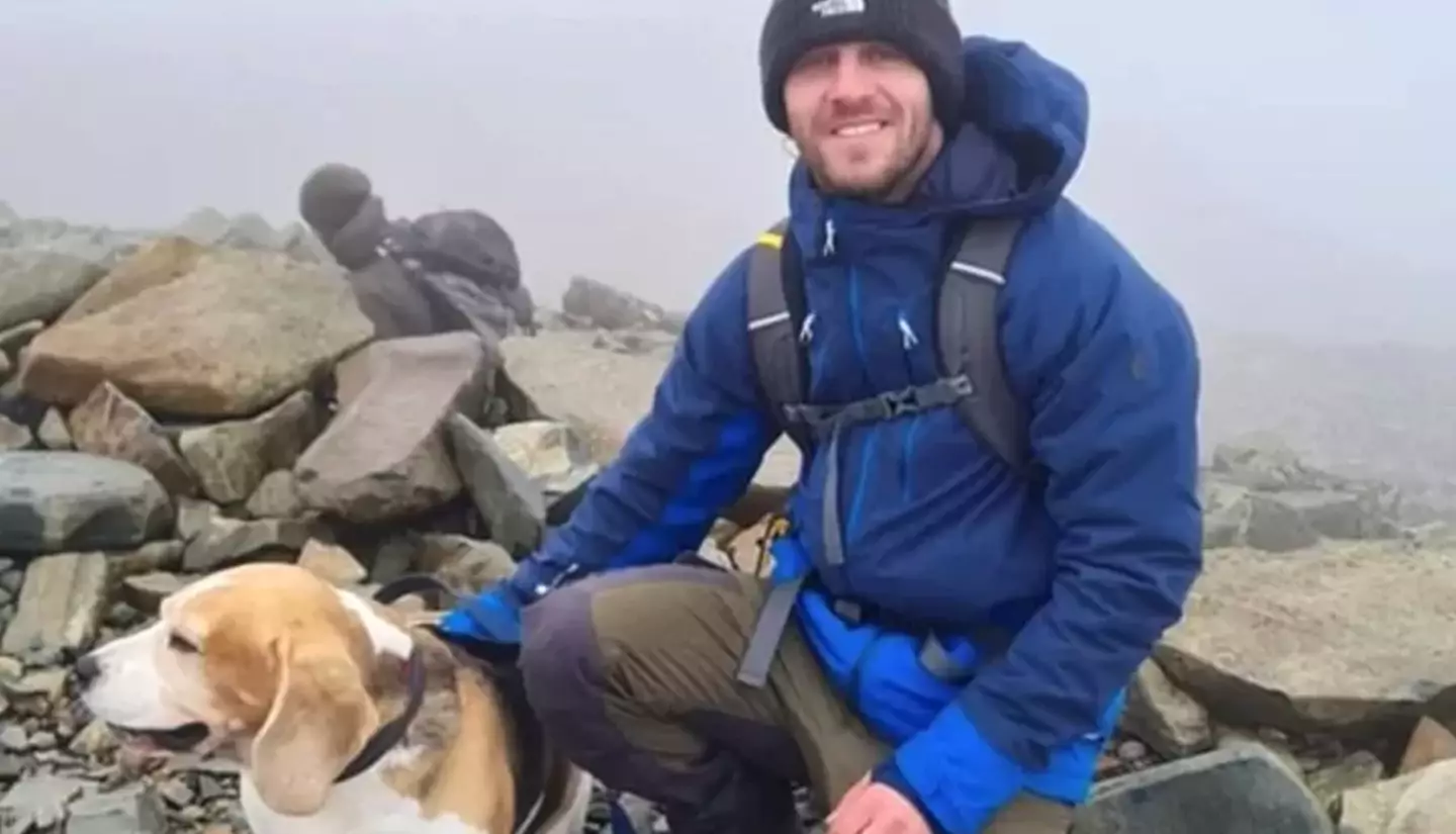 Sambrook had intended to stay for three nights in the area.