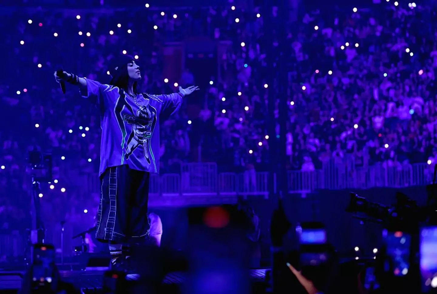 Eilish kicked off the second leg of her 'Hit Me Hard and Soft: The Tour' (Arturo Holmes/Getty Images for Live Nation)