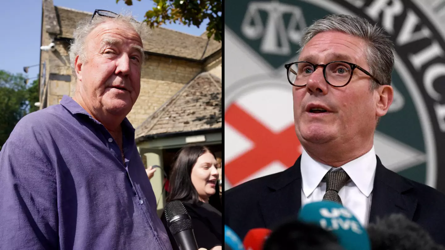 Jeremy Clarkson has barred Keir Starmer from his pub