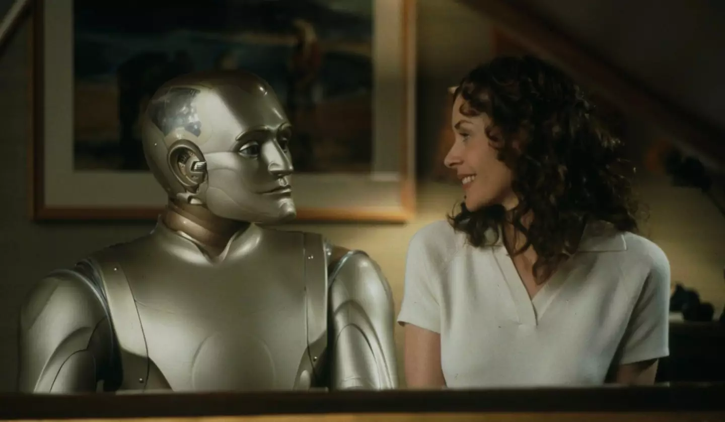 The legendary actor stars as NDR-114 robot Andrew in the 1999 movie.