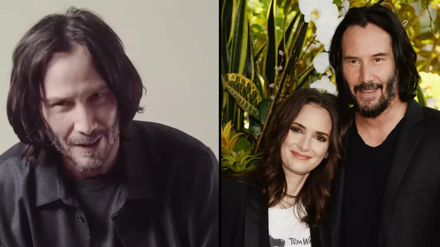 Keanu Reeves confirmed he's accidentally been married to Winona Ryder for 30 years