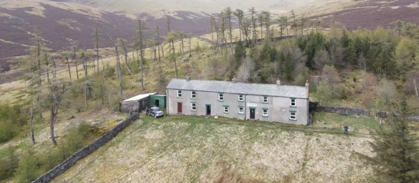 One of the UK's 'most remote' properties is now on the market.
