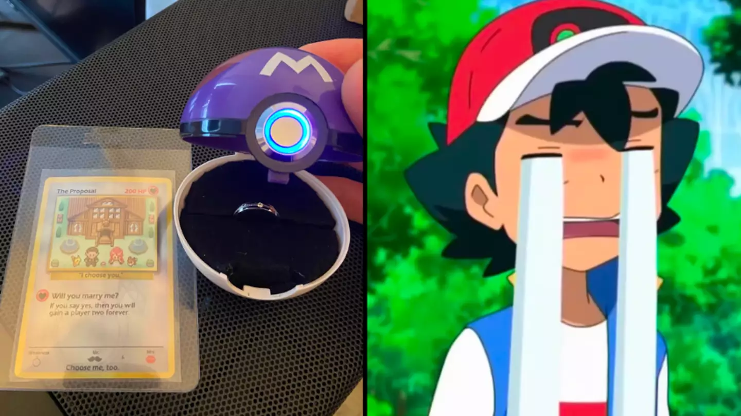 Pokémon fan uses Master Ball in marriage proposal and she said yes
