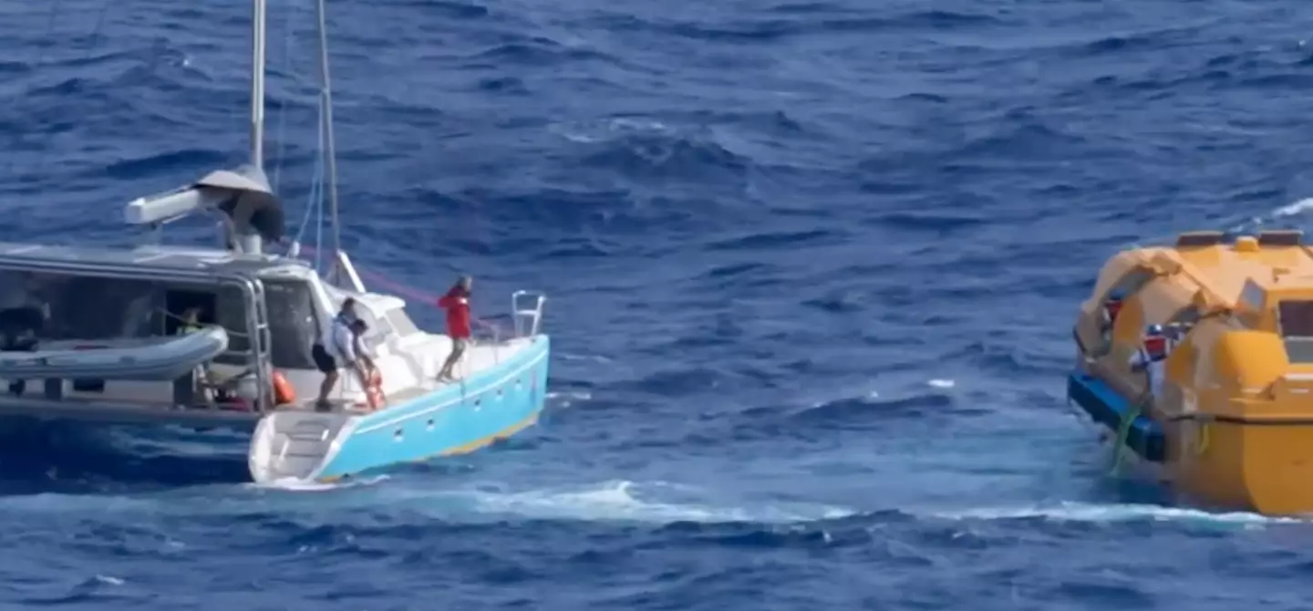 All four passengers were saved (ABC)