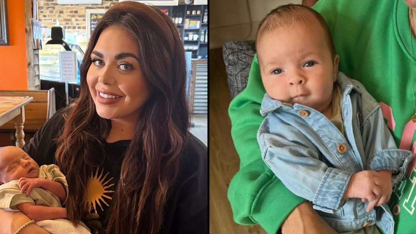 Scarlett Moffatt hits out at trolls who criticised appearance of her baby son