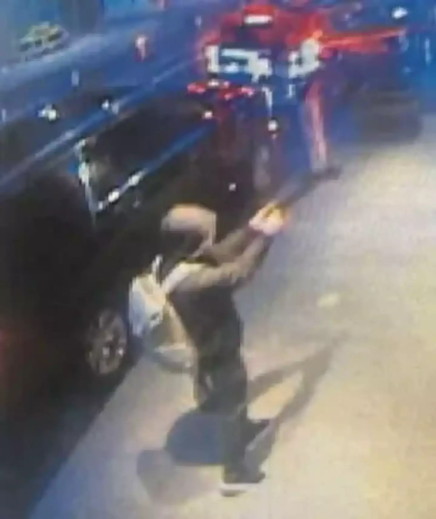 CCTV footage of the shooting has circulated online (CNN)