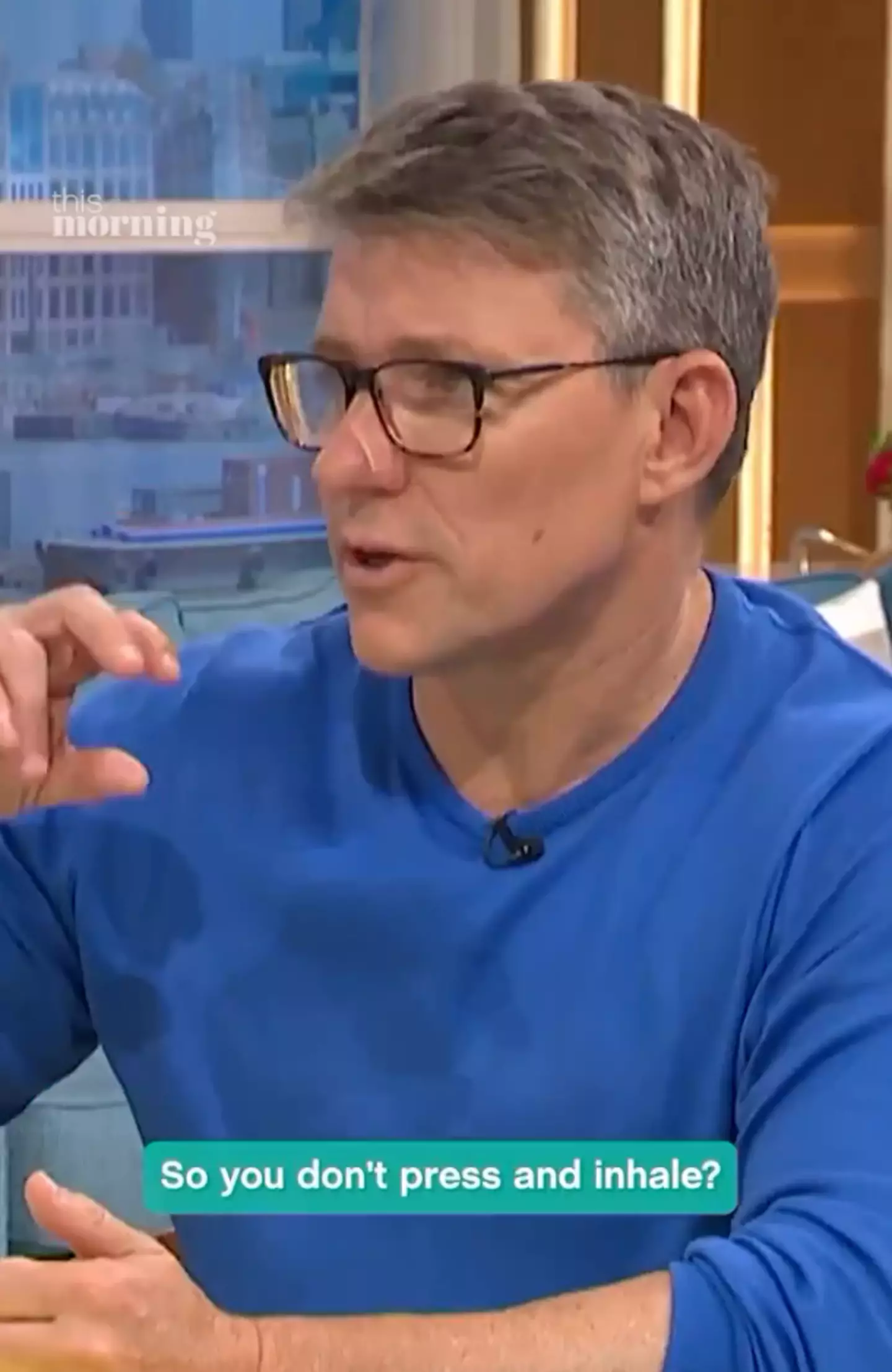 You live and you learn, Ben (This Morning / ITV)