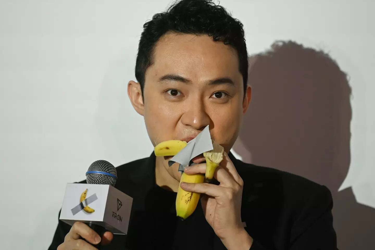 You could do a lot of good with £5 million, or you could just buy an art-installation banana and eat it. (PETER PARKS/AFP via Getty Images)