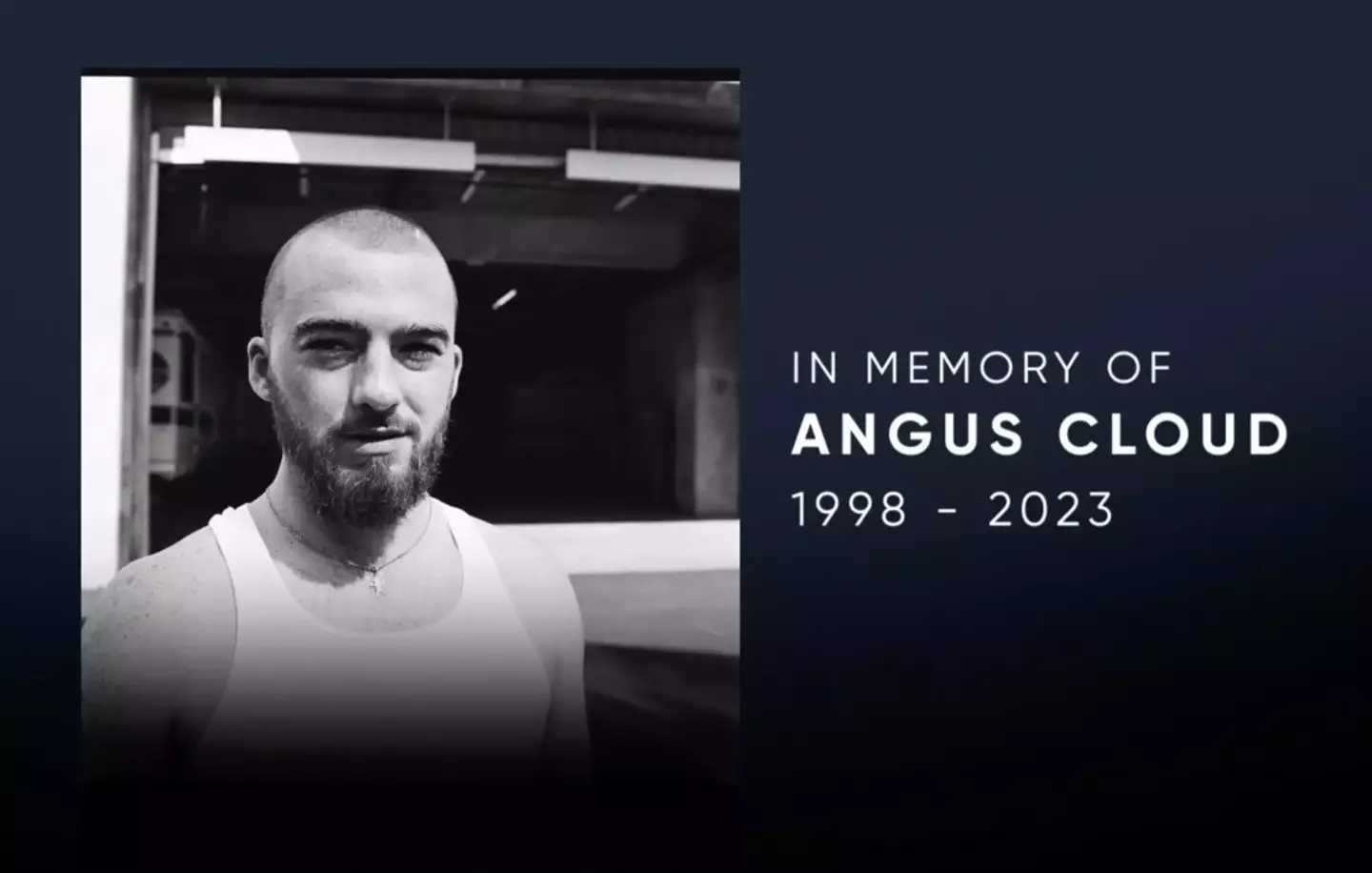 The tribute features at the start of season 1 and 2.