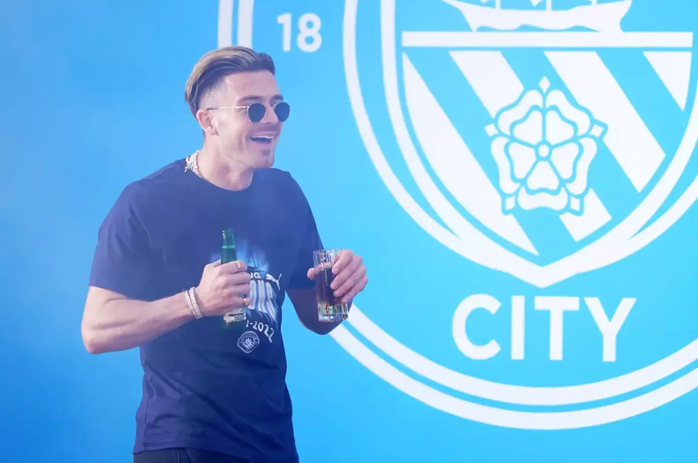 The Manchester City star is no stranger to having a good time.