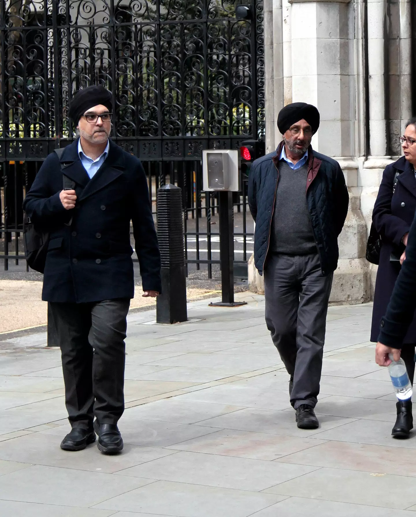 The Dhinjan family were told by their neighbours to 'go to court' if they were so unhappy, so they did.