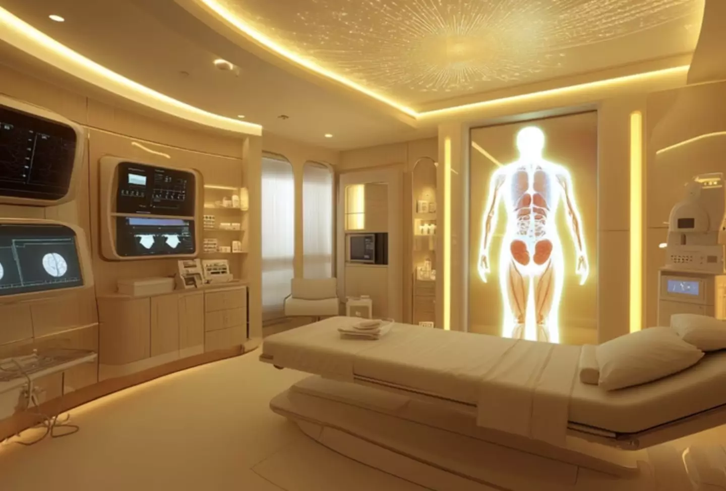 It's like something out of Star Trek, if Star Trek was only for rich people (SAFE)