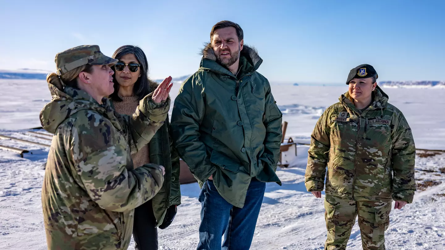 US Space Force commander in Greenland sacked after sending negative email about JD Vance visit