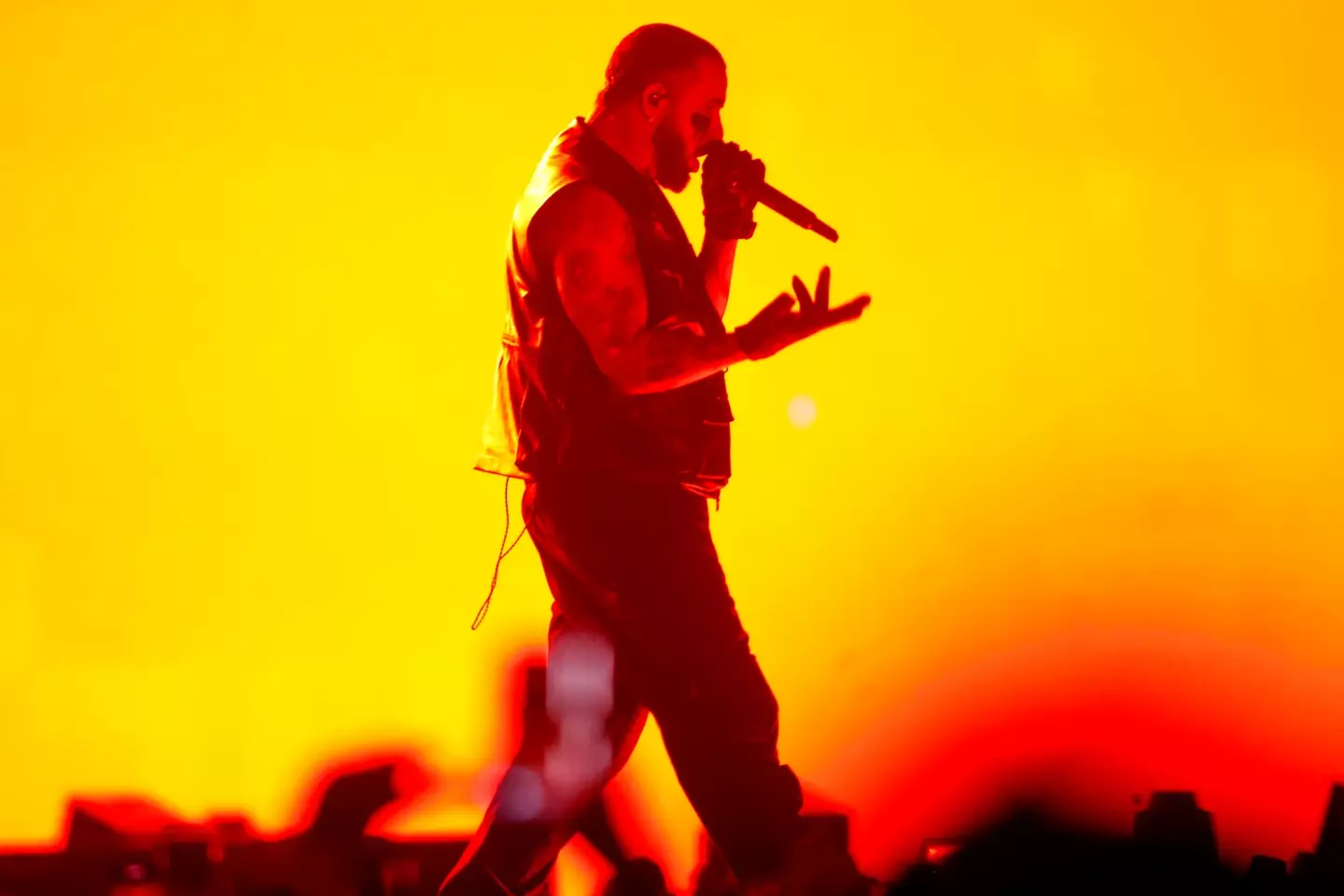 Drake will headline three nights at Wireless (Photo by Marcelo Hernandez/Getty Images)
