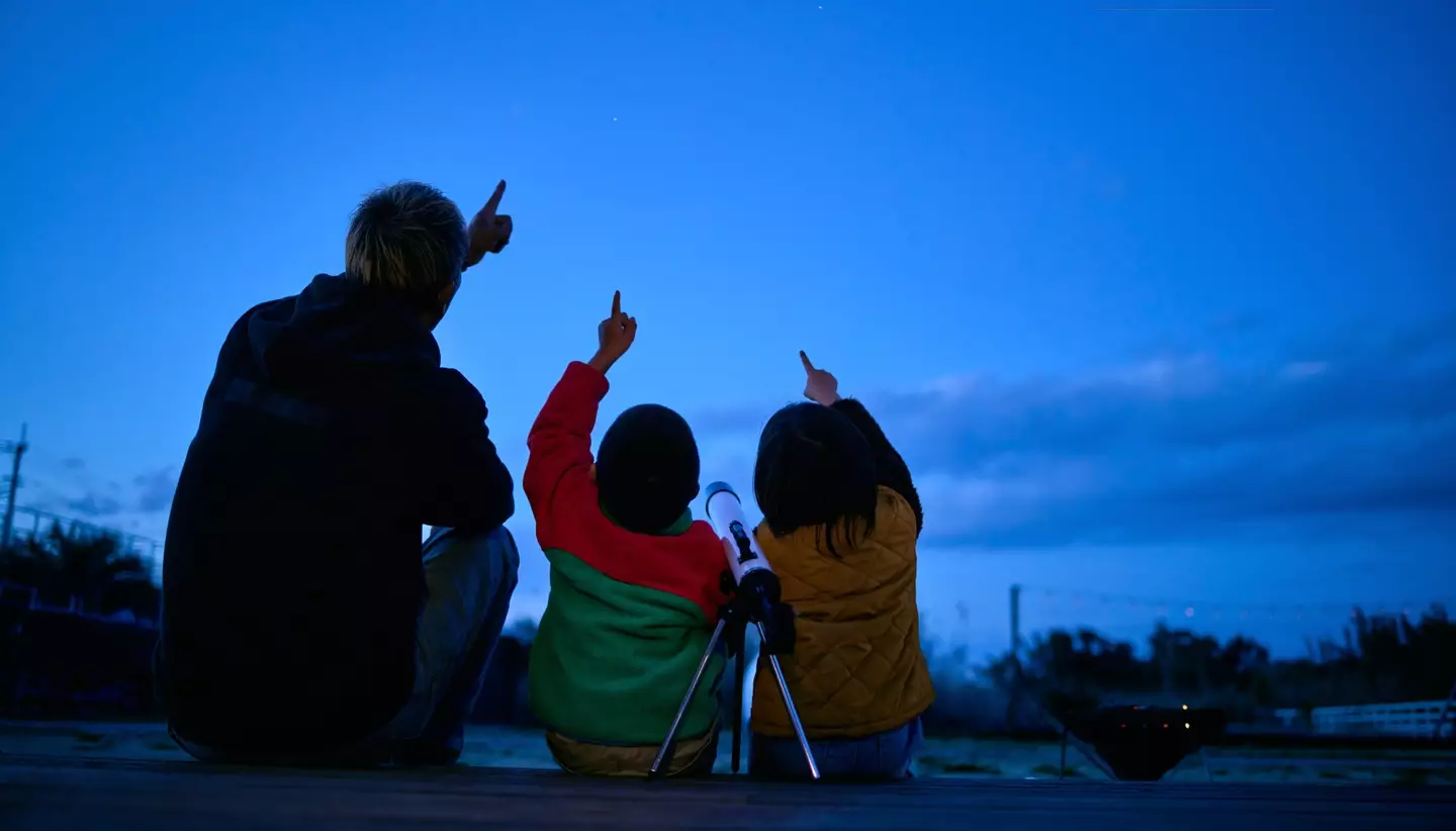 The planetary parade is best observed through a telescope, experts say (Getty Stock Photo)