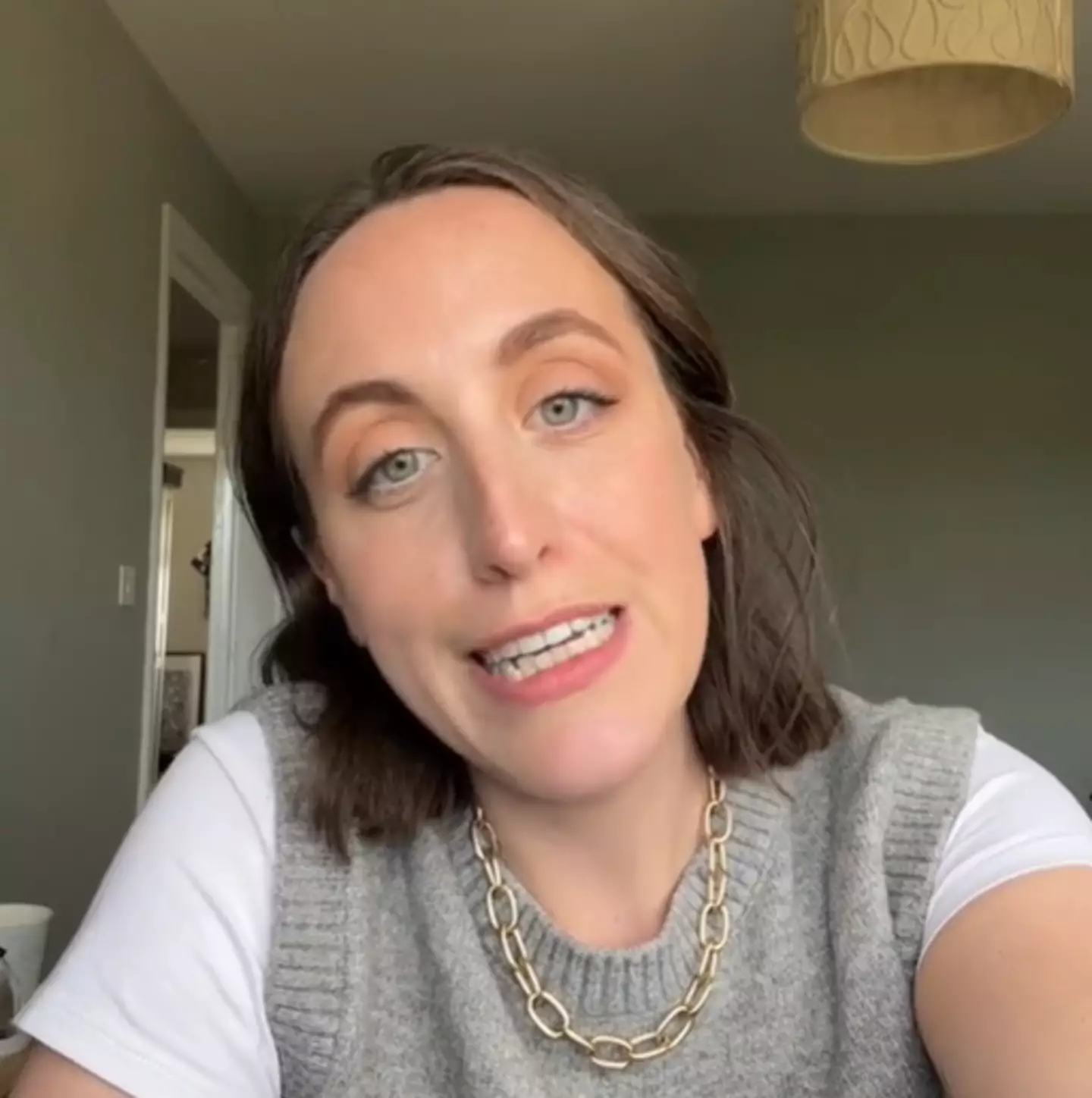 Ellie Wilcock was diagnosed with bowel cancer when she was 25 (Tiktok/elliewilcock0)