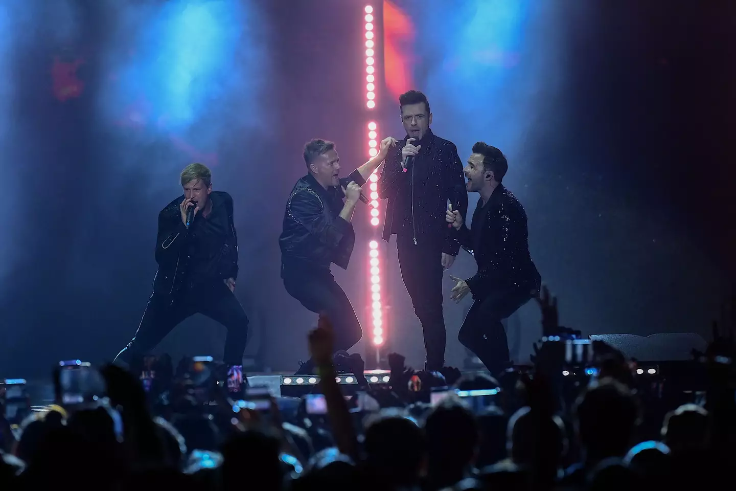 Many fans have been wondering if Mark would be joining the band on tour (Photo by SUJIT JAISWAL/AFP via Getty Images)