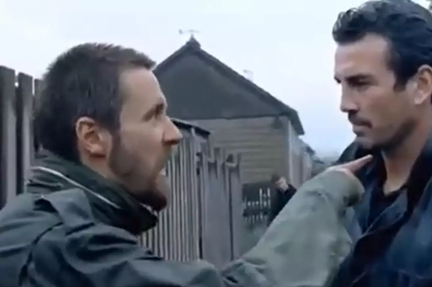 Paddy Considine and Gary Stretch in Dead Man's Shoes.