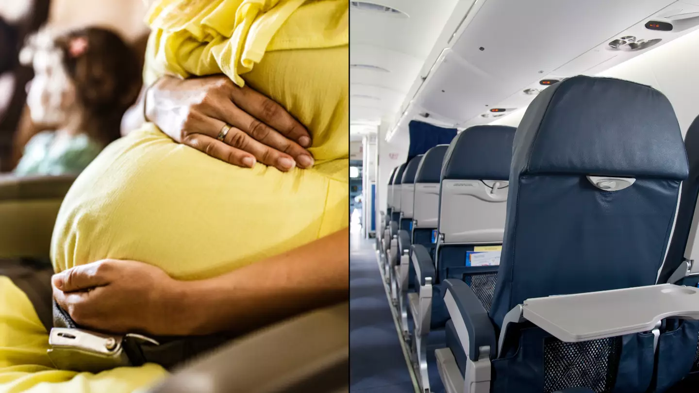 Man who refused to swap seats with pregnant woman on plane praised