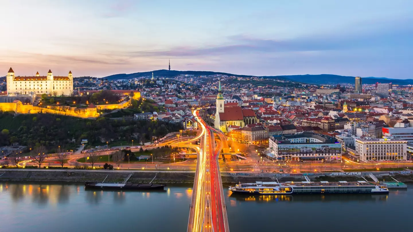 Bratislava from above.