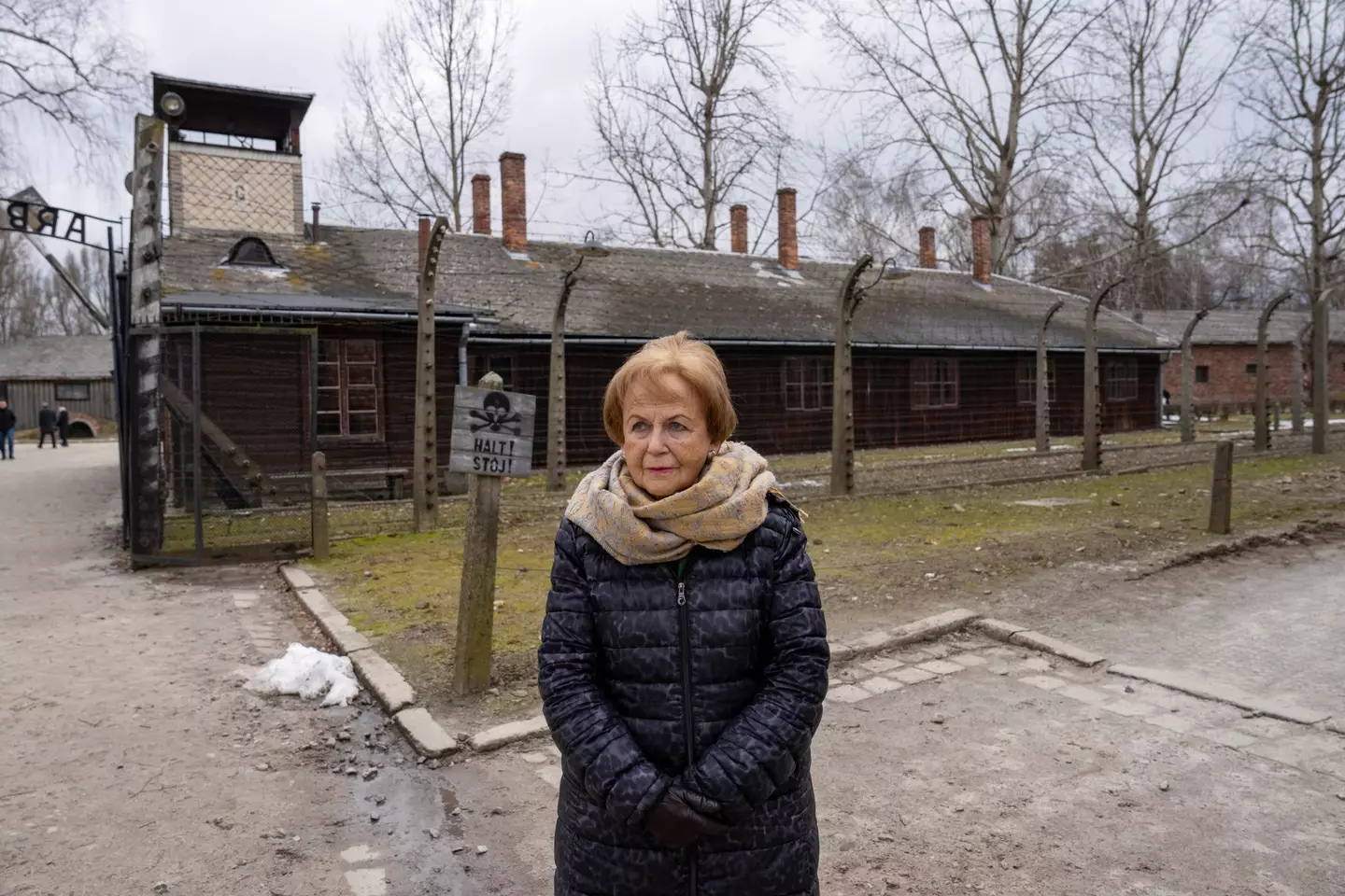 Mala travels the UK to speak to children about the Holocaust (Philip Coburn/Daily Mirror)