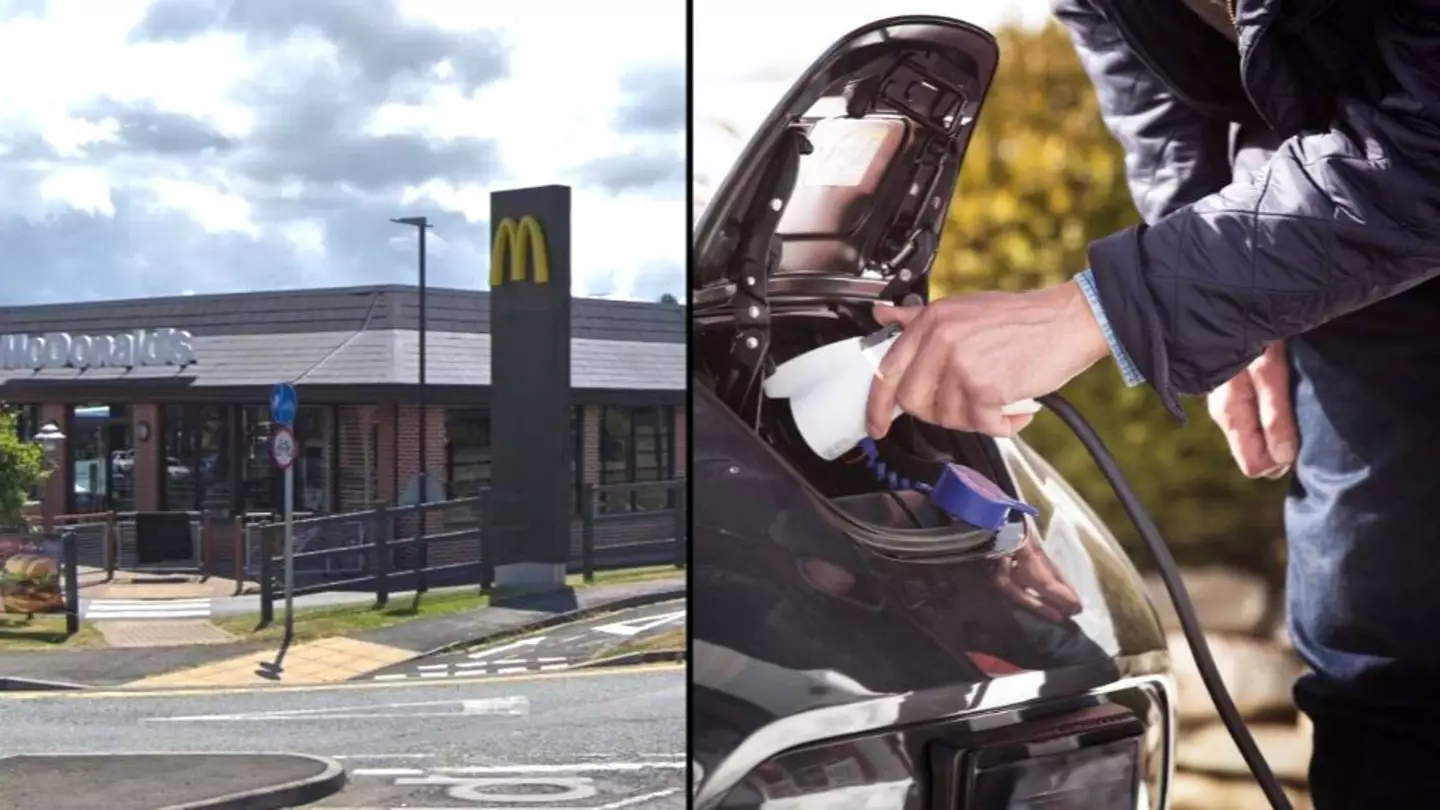 Businessman Fined £100 After Charging Electric Car Outside McDonald's