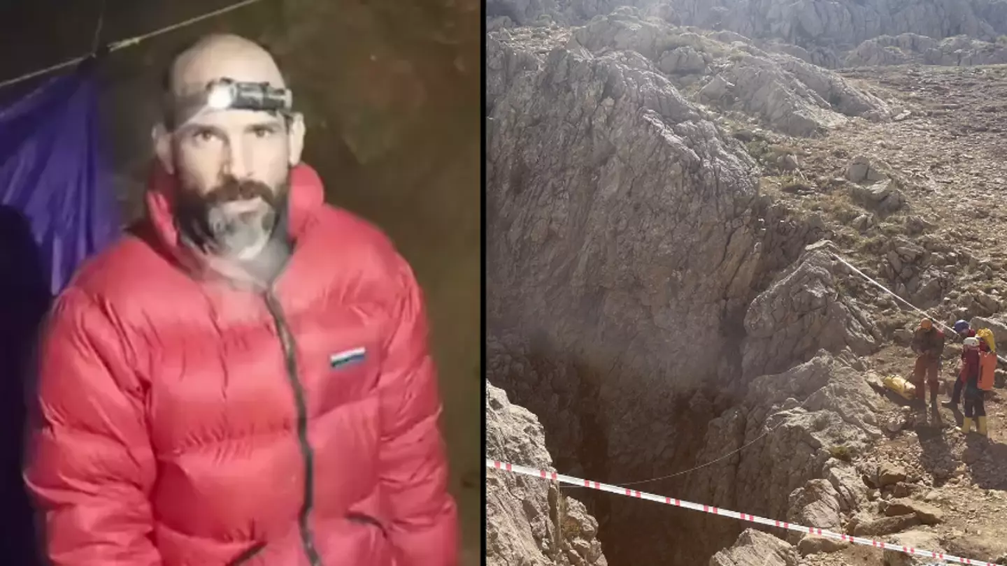 American man Mark Dickey has been safely rescued from one of Turkey's deepest caves